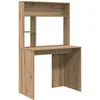 Image de vidaXL Bureau Chêne Artisanal 91 x 50 x 149 cm Bois d'ingénierie, Salon, Bureau Moderne, Compact, Table d'étude, Espace de Travail Durable, Organisé, Chic