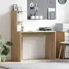 Image de vidaXL Bureau Chêne sonoma 102 x 50 x 124 cm Bois d'ingénierie