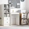 Image de vidaXL Bureau Blanc 60 x 40 x 76 cm