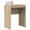 Image de vidaXL Bureau Chêne Sonoma 60 x 40 x 76 cm, Bureau Moderne pour Le Salon, Compact, résistant, écriture Minimaliste pour étudiants et Enfants