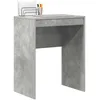 Image de vidaXL Bureau Gris béton 60 x 40 x 76 cm, Bureau Moderne pour Le Salon, Compact, résistant, écriture Minimaliste pour étudiants et Enfants