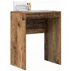 Image de vidaXL Bureau Bois Ancien 60 x 40 x 76 cm, Bureau Compact, Style Moderne, Espace de Travail Ergonomique, Table d'écriture Pratique, Meuble Durable pour Petits espaces