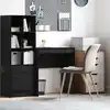 Image de vidaXL Bureau Chêne noir 70 x 40 x 76 cm