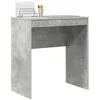 Image de vidaXL Bureau Gris béton 70 x 40 x 76 cm, Bureau Moderne pour Le Salon, Compact, résistant, écriture Minimaliste pour étudiants et Enfants