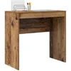 Image de vidaXL Bureau Bois Ancien 80 x 40 x 76 cm, Bureau Moderne pour Le Salon, Compact, résistant, écriture Minimaliste pour étudiants et Enfants