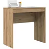 Image de vidaXL Bureau Chêne Artisanal 80 x 40 x 76 cm, Bureau Moderne pour Le Salon, Compact, résistant, écriture Minimaliste pour étudiants et Enfants