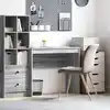 Image de vidaXL Bureau Gris Sonoma 90 x 40 x 76 cm