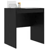 Image de vidaXL Bureau Chêne Noir 70 x 50 x 76 cm Bois d'ingénierie, Bureau Compact, Moderne, rectangulaire, Durable, avec Beaucoup de Rangement, idéal pour étudiants, Pratique!