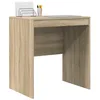 Image de vidaXL Bureau Chêne Sonoma 70 x 50 x 76 cm, Bureau Moderne pour Le Salon, Compact, résistant, écriture Minimaliste pour étudiants et Enfants