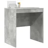 Image de vidaXL Bureau Gris béton 70 x 50 x 76 cm, Bureau Moderne pour Le Salon, Compact, résistant, écriture Minimaliste pour étudiants et Enfants