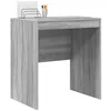 Image de vidaXL Bureau Gris Sonoma 70 x 50 x 76 cm, Bureau Moderne pour Le Salon, Compact, résistant, écriture Minimaliste pour étudiants et Enfants