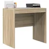 Image de vidaXL Bureau Chêne Sonoma 80 x 50 x 76 cm, Bureau Moderne pour Le Salon, Compact, résistant, écriture Minimaliste pour étudiants et Enfants