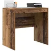 Image de vidaXL Bureau Bois Ancien 80 x 50 x 76 cm, Bureau Moderne pour Le Salon, Compact, résistant, écriture Minimaliste pour étudiants et Enfants