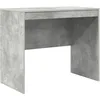 Image de vidaXL Bureau Gris béton 90 x 50 x 76 cm Bois d'ingénierie, Bureau Compact, Moderne, rectangulaire, Durable, avec Beaucoup de Rangement, idéal pour étudiants, Pratique!