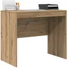 Image de vidaXL Bureau Chêne Artisanal 90 x 50 x 76 cm, Bureau Moderne pour Le Salon, Compact, résistant, écriture Minimaliste pour étudiants et Enfants