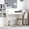 Image de vidaXL Bureau Blanc 100 x 50 x 76 cm