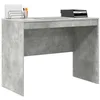 Image de vidaXL Bureau Gris béton 100 x 50 x 76 cm, Bureau Moderne pour Le Salon, Compact, résistant, écriture Minimaliste pour étudiants et Enfants
