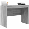 Image de vidaXL Bureau Gris Sonoma 100 x 50 x 76 cm, Bureau Moderne pour Le Salon, Compact, résistant, écriture Minimaliste pour étudiants et Enfants