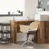 Image de vidaXL Bureau Bois Ancien 102 x 50 x 75 cm Bois d'ingénierie