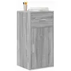 Image de vidaXL Buffet Sonoma Gris 38 x 34,5 x 75 cm Bois d'ingénierie, Buffet Contemporain, Design rectangulaire, Grand Espace de Rangement, Solutions Pratiques pour Le Salon