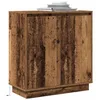 Image de vidaXL Buffet Bois Ancien 71 x 34.5 x 75 cm Bois d'ingénierie, Meuble de Rangement pour Salle de Bain, Buffet rectangulaire, Chic pour Salon, Solutions Pratiques compactes