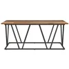 Image de vidaXL Table Basse Bois Ancien 100 x 50 x 40 cm, Table Basse Moderne, Design rectangulaire, pièce Centrale Durable pour Votre déco, Meuble Pratique pour Tous