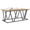 Image de vidaXL Table Basse Chêne Artisanal 100 x 50 x 40 cm, Table Basse Moderne, Design rectangulaire, pièce Centrale Durable pour Votre déco, Meuble Pratique pour Tous