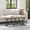 Image de vidaXL Table basse Chêne artisanal 100 x 50 x 40 cm