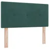Image de vidaXL Tête de lit LED avec Bandes LED Vert 80 cm Velours