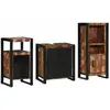Image de vidaXL Ensemble de mobilier de salle de bain 3 pcs Bois Recyclé Solide