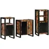 Image de vidaXL Ensemble de mobilier de salle de bain 3 pcs Bois Recyclé Solide
