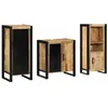 Image de vidaXL Ensemble de mobilier de Salle de Bain avec tiroir 3 pcs, Ensemble de Salle de Bain Moderne, Meubles Rectangulaires, Rangement Pratique, Gain de Place pour Organisation Contemporaine