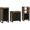 Image de vidaXL Ensemble de mobilier de salle de bain 3 pcs Bois Recyclé Solide