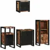 Image de vidaXL Ensemble de mobilier de salle de bain 4 pcs Bois Recyclé Solide