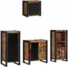 Image de vidaXL Ensemble de mobilier de salle de bain 4 pcs Bois Recyclé Solide