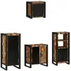 Image de vidaXL Ensemble de mobilier de salle de bain 4 pcs Bois Recyclé Solide