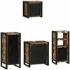 Image de vidaXL Ensemble de mobilier de salle de bain 4 pcs Bois Recyclé Solide