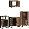 Image de vidaXL Ensemble de mobilier de salle de bain 4 pcs Bois Recyclé Solide