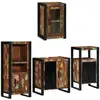 Image de vidaXL Ensemble de mobilier de salle de bain 4 pcs Bois massif recyclé