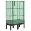 Image de vidaXL Jardinière surélevée avec Housse Aspect rotin 80x40x140 cm, jardinière surélevée de Jardin, bac à Fleurs surélevé, jardinière surélevée avec Aspect rotin