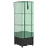 Image de vidaXL Jardinière surélevée avec Housse Aspect rotin 40x40x139 cm, jardinière surélevée de Jardin, bac à Fleurs surélevé, jardinière surélevée avec Aspect rotin