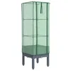 Image de vidaXL Jardinière surélevée avec Housse Aspect rotin 40x40x140 cm, jardinière surélevée de Jardin, bac à Fleurs surélevé, jardinière surélevée avec Aspect rotin