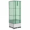 Image de vidaXL Jardinière surélevée avec Housse Aspect rotin 40x40x139 cm, jardinière surélevée de Jardin, bac à Fleurs surélevé, jardinière surélevée avec Aspect rotin