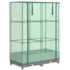 Image de vidaXL Jardinière surélevée avec Housse Aspect rotin 80x40x123 cm, jardinière surélevée de Jardin, bac à Fleurs surélevé, jardinière surélevée avec Aspect rotin