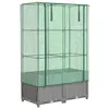 Image de vidaXL Jardinière surélevée avec Housse Aspect rotin 80x40x138 cm, jardinière surélevée de Jardin, bac à Fleurs surélevé, jardinière surélevée avec Aspect rotin