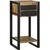 Image de vidaXL Table d'appoint Marron 40 x 40 x 80 cm Bois de mangue massif