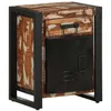 Image de vidaXL Table de Chevet Multicolore 40x30x50 cm Bois de récupération, Armoire de Chevet, Armoire de lit, Table d'appoint pour Chambre à Coucher
