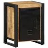 Image de vidaXL Table de Chevet 40x30x51 cm Bois Massif de manguier Brut, Armoire de Chevet, Armoire de lit, Table d'appoint pour Chambre à Coucher