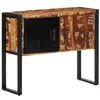 Image de vidaXL Armoire Console Multicolore 90x35x75cm Bois Massif récupération, Table, Table d'appoint, Table de Couloir, Table d'entrée, Bout de canapé