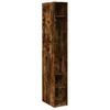 Image de vidaXL Garde-Robe chêne fumé 30x50x200 cm Bois d'ingénierie